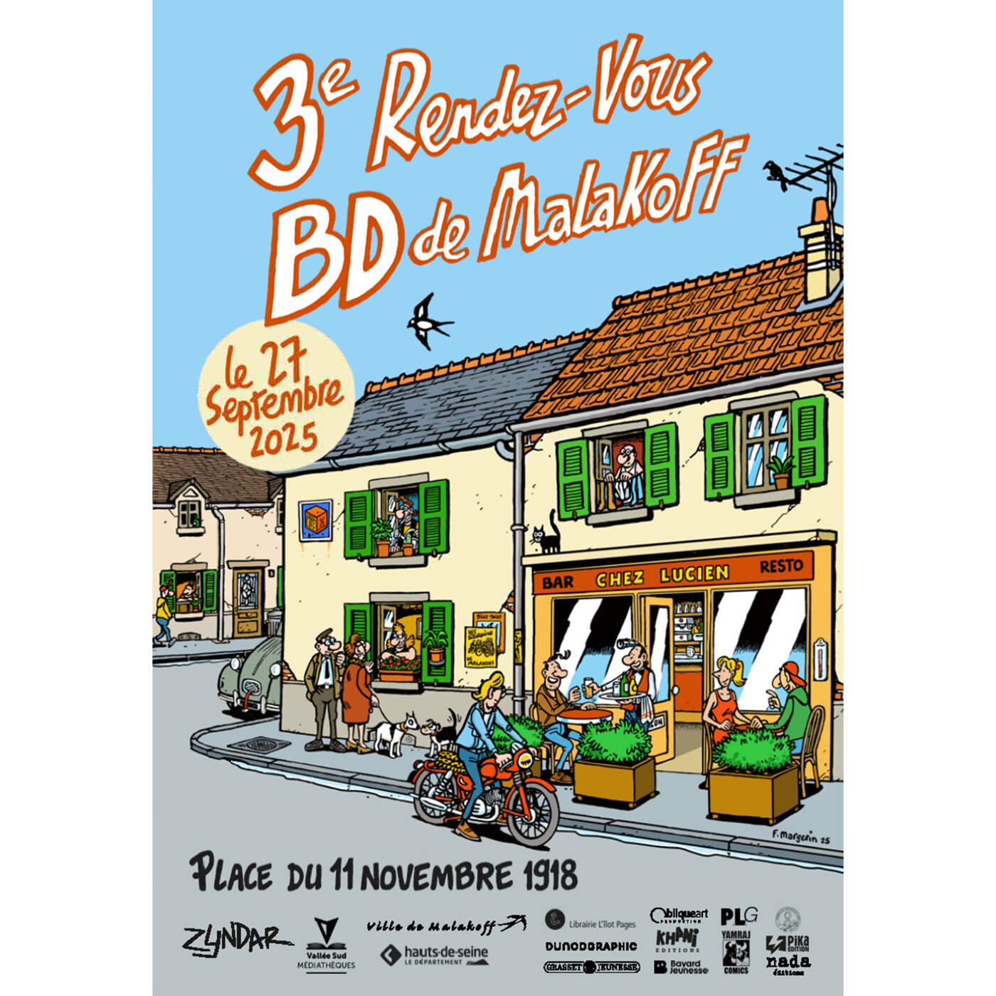 Raconter et dessiner la banlieue, avec  Chloé Wary, Frank Margerin et Gilles Rochier. Dans ma bulle #706