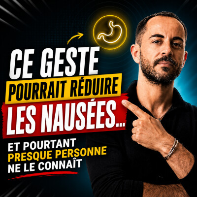 Ce geste pourrait réduire les nausées… et pourtant presque personne ne le connaît cover