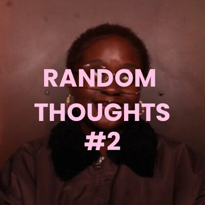 anxiété sociale, régime, quête de sens - random thoughts #2 cover