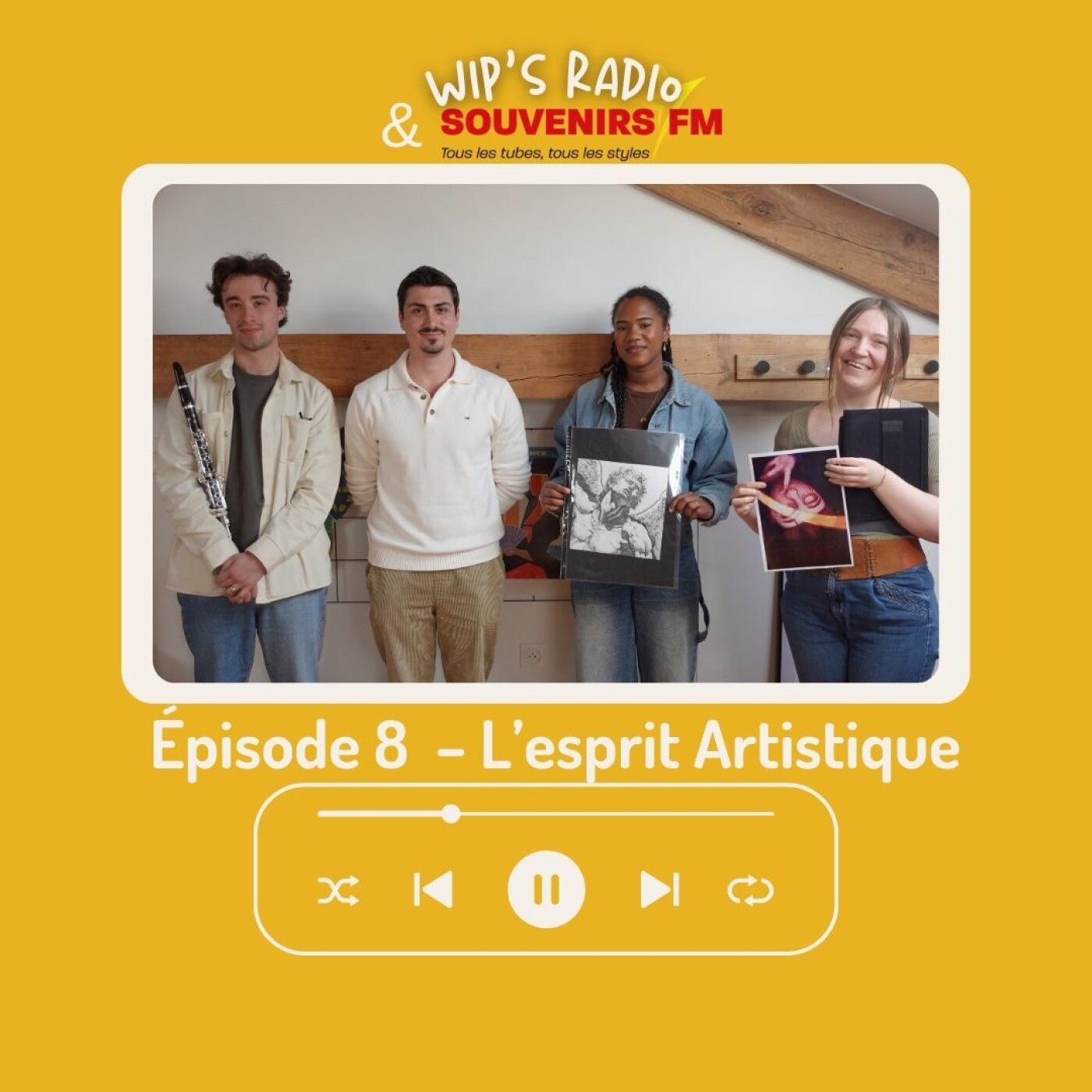 Épisode 8 - L'Esprit Artistique episode artwork