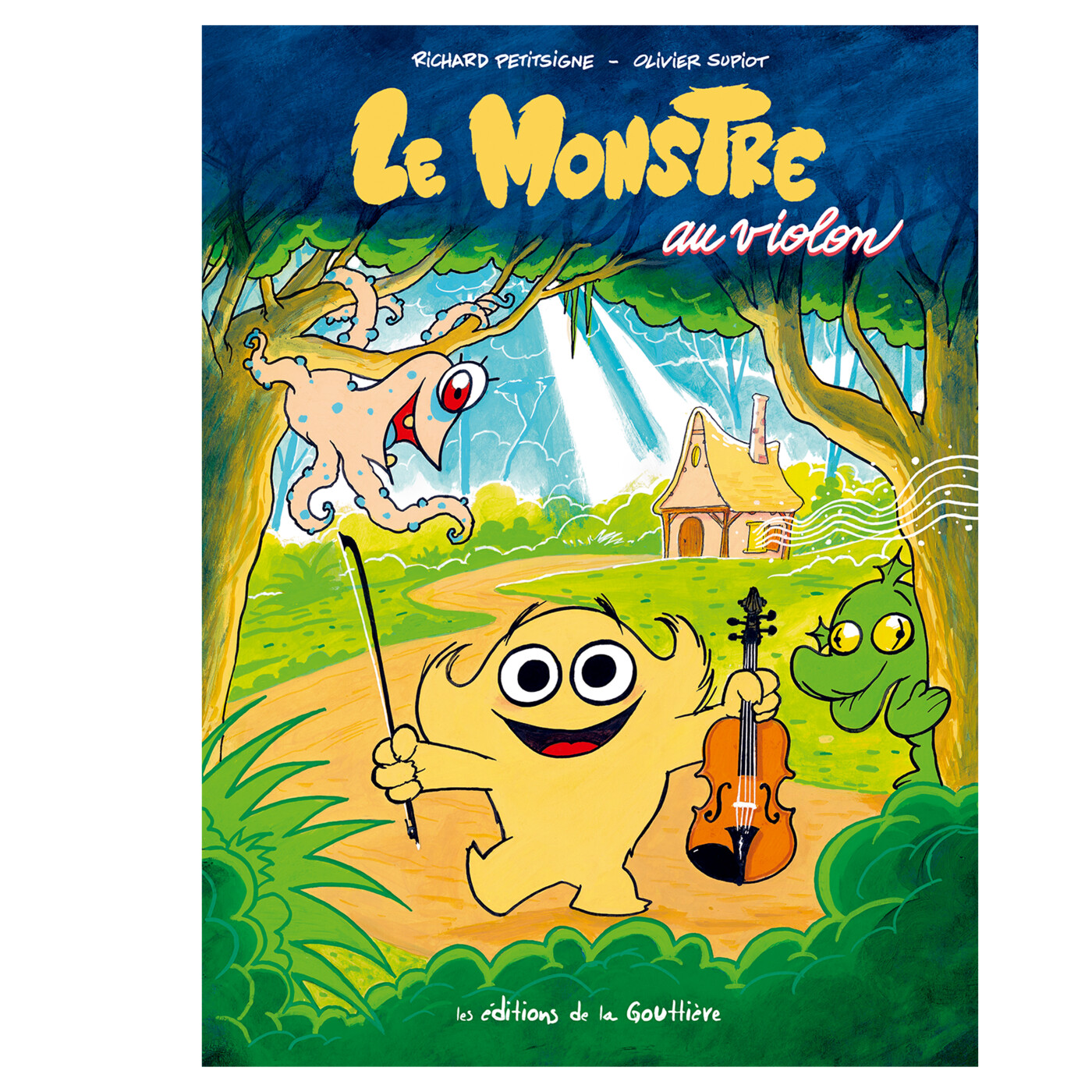 Le Monstre au violon, un conte musical signé Richard Petitsigne et Olivier Supiot. Dans ma bulle #613 episode artwork