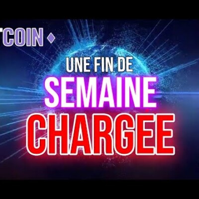 ✨BITCOIN: Une fin de SEMAINE CHARGÉE + TROP de levier = Liquidation ? - ANALYSE CRYPTO BITCOIN cover