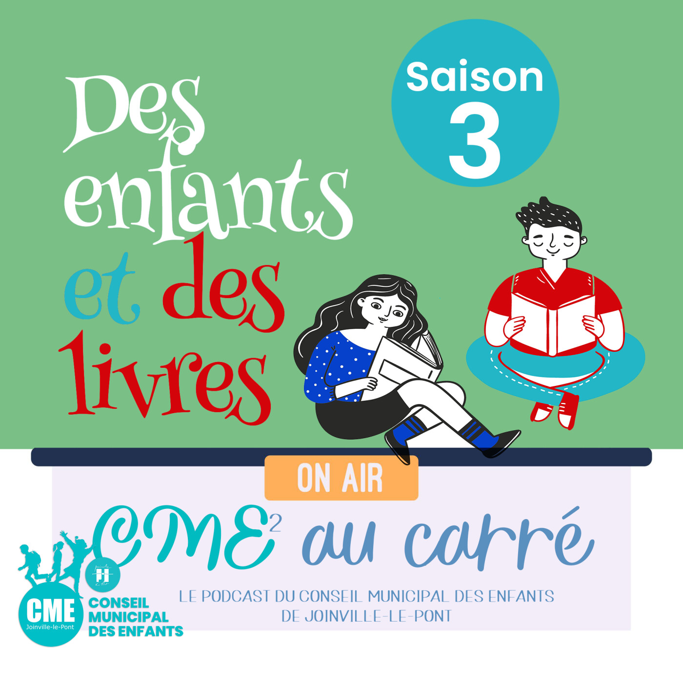 CME au carré - Des enfants et des livres 2025 - Les enfants de la classe de CM1B de l'école Polangis vous parlent de leurs livres préférés episode artwork
