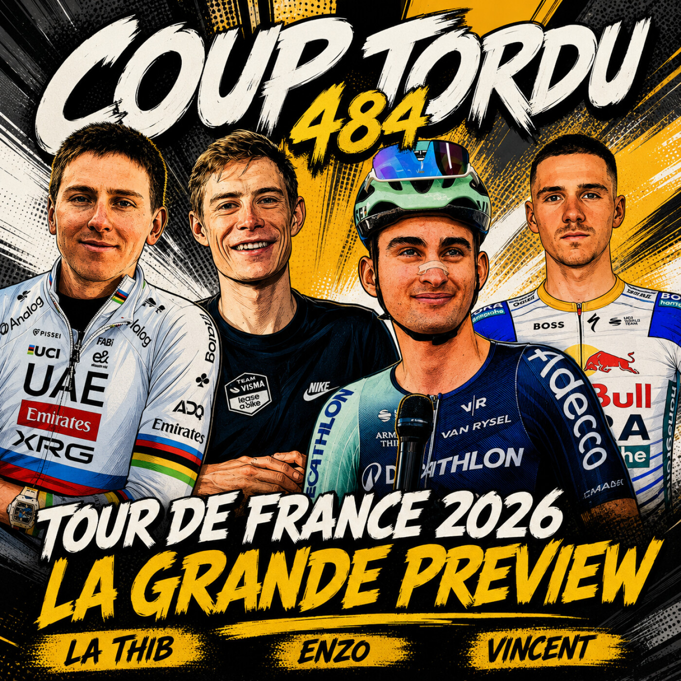 COUP TORDU 484: TOUR DE FRANCE 2026 ! LA GRANDE PREVIEW