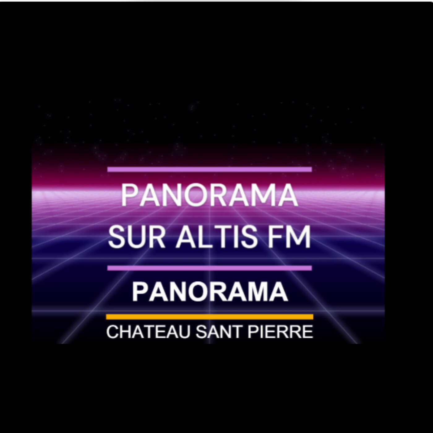 ALTIS FM - PANORAMA - CHATEAU ST PIERRE AVEC LA FAMILLE TRIAUD ( JEAN, CAROLINE ET SACHA) - 18 12 episode artwork