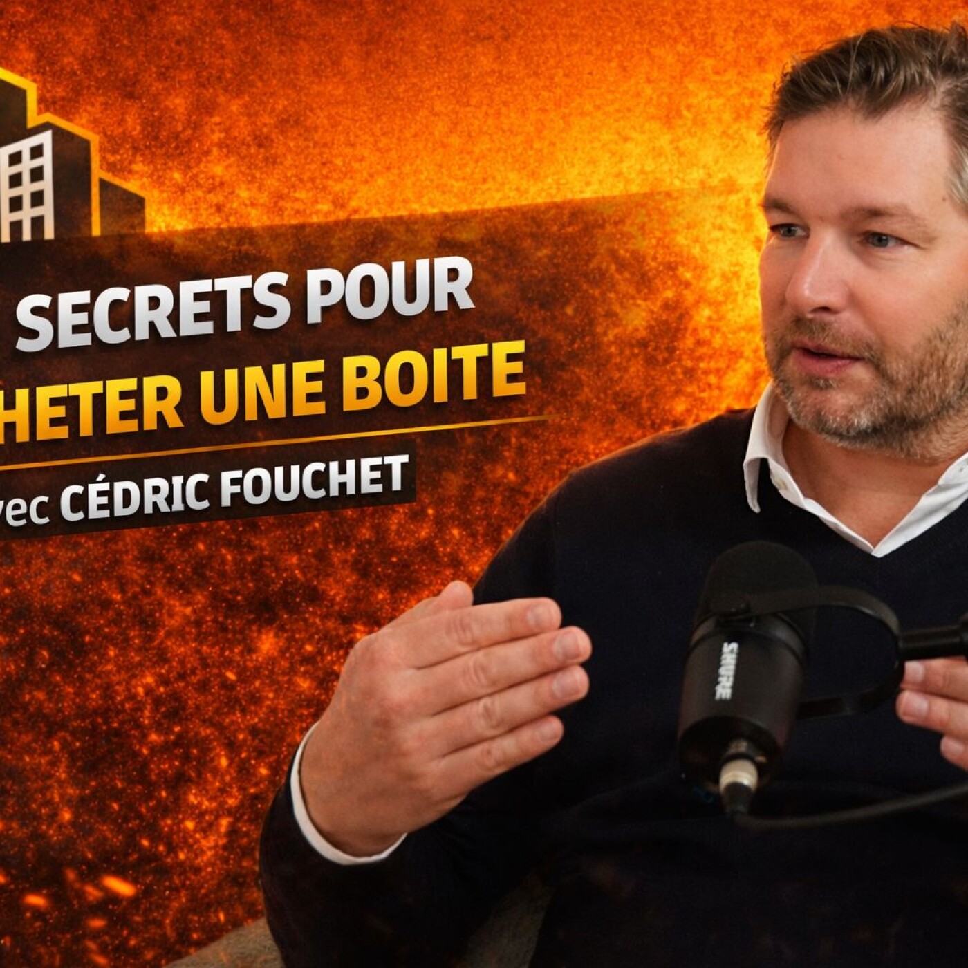 🎙 Vendre sa boîte : l’art de passer le relais – avec Cédric Fouchet episode artwork