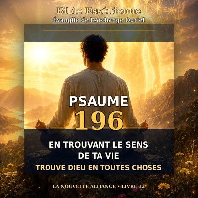 En trouvant le sens de ta vie, trouve Dieu en toutes choses - Archange Ouriel Psaume 196 cover