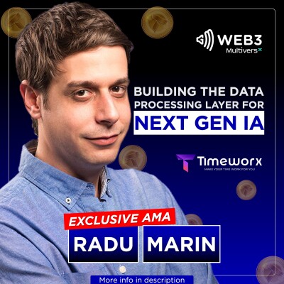 AMA WITH Timeworx.io: The Data Processing Layer for Next Gen AI cover