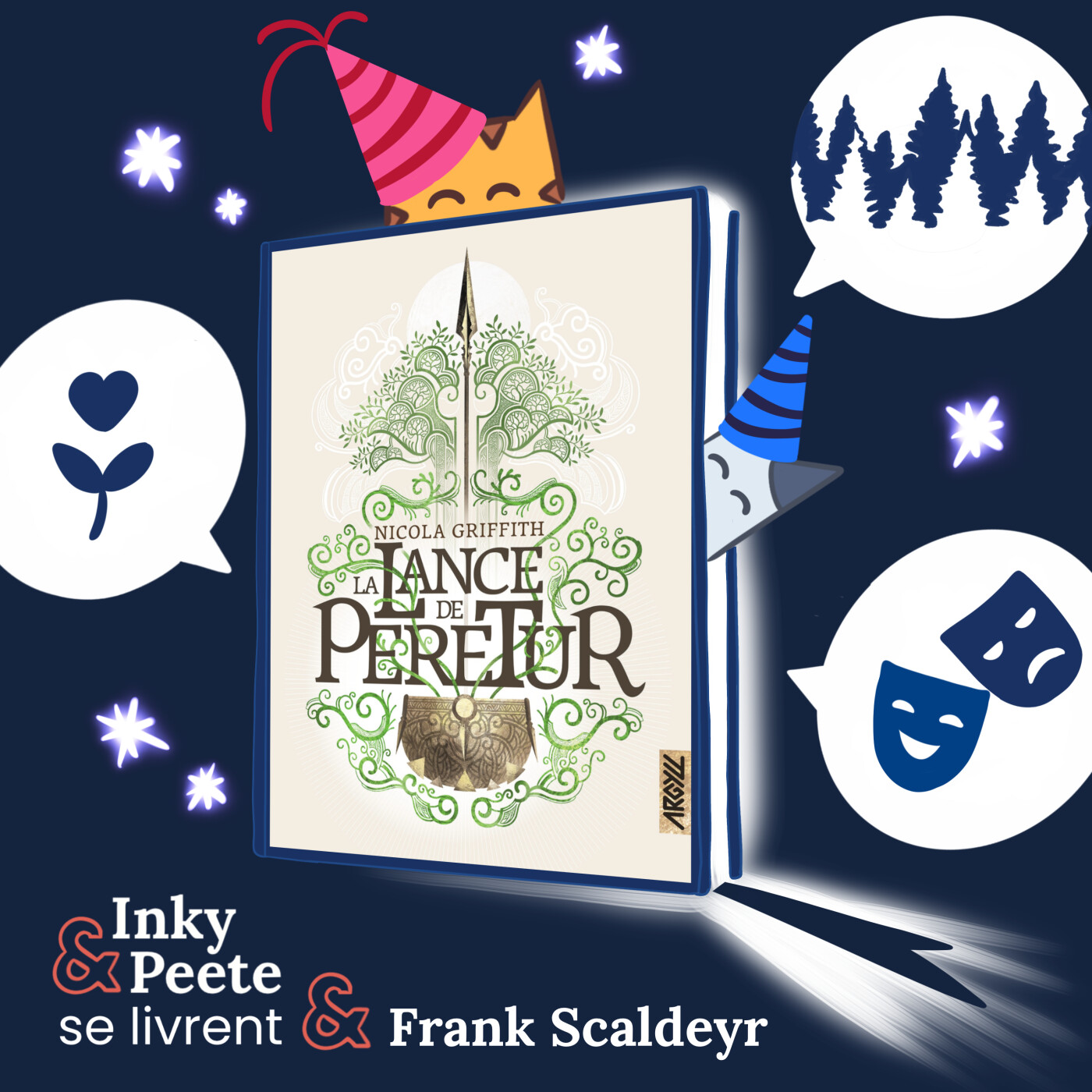 Inky et Peete se livrent - le podcast lecture qui donne voix aux premiers mots d’un livre