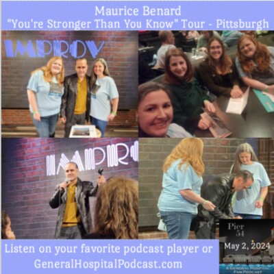 Episode 540: The Port Charles 411 - Maurice Benard "You're Stronger Than You Know" Tour - Pittsburgh cover