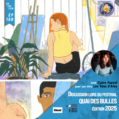 Com'DansTaBulle : Rencontre avec Claire Fauvel - Quai des Bulles 2025 cover