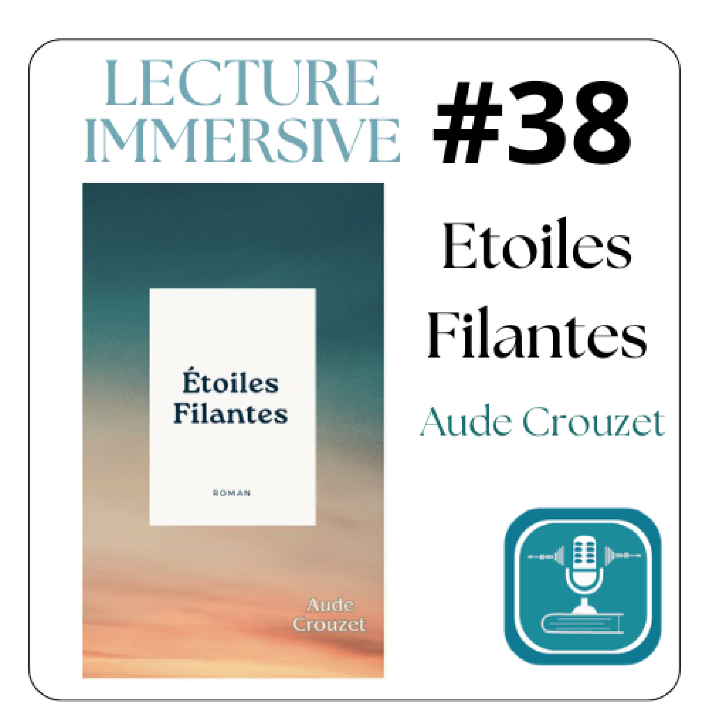 #38 LECTURE IMMERSIVE : Etoiles Filantes d'Aude Crouzet (Ecouter lire, lecture immersive, auteur autoédition) episode artwork