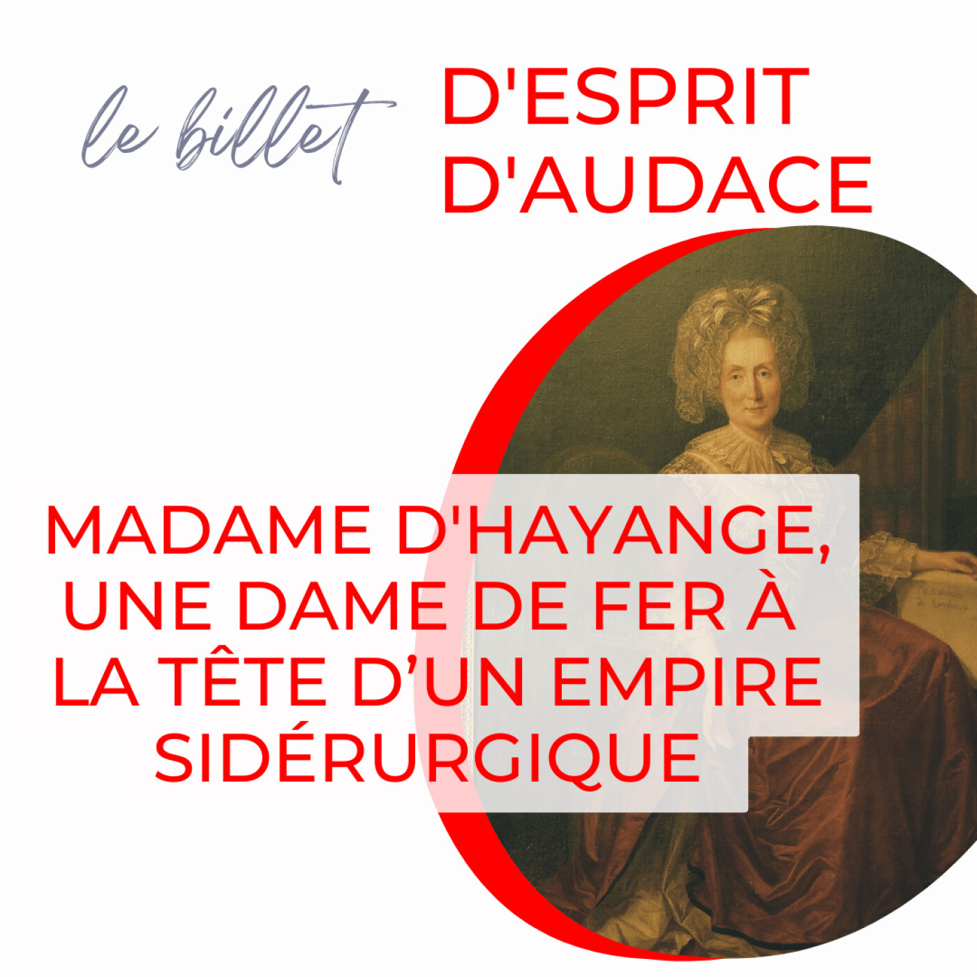 le billet d\'Esprit d\'Audace
