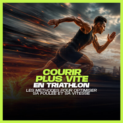 Courir plus vite en triathlon : les méthodes pour optimiser sa foulée et sa vitesse en triathlon cover