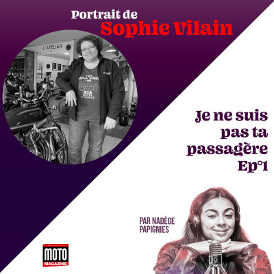 Portraits de motardes - Episode 1 : Sophie Vilain, responsable d'atelier mécanique moto cover