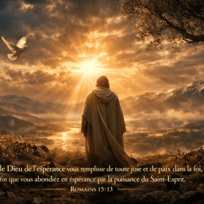 Romains 15 : 13 La Plénitude de l'Espérance en Christ cover