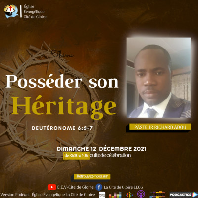 E.E.V-Cité de Gloire - Thème: Posséder son héritage cover