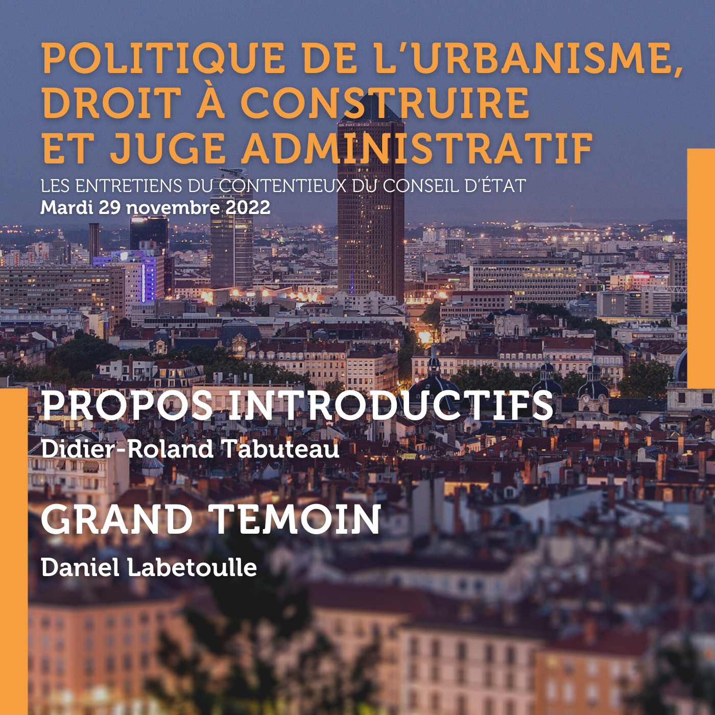 Les conférences du Conseil d\'État