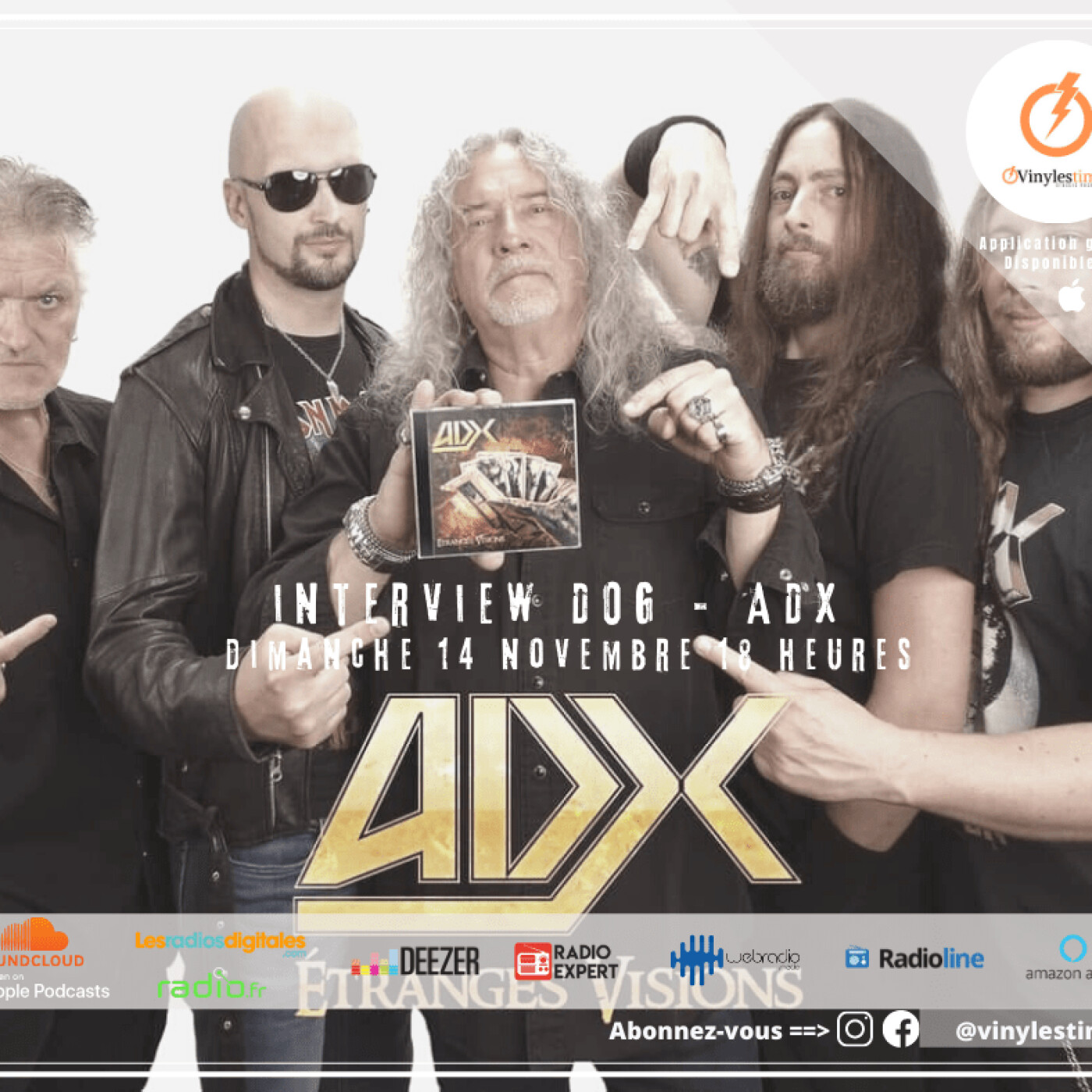 Last Ride - Interview - Dog du groupe ADX - 14 11 2021 episode artwork