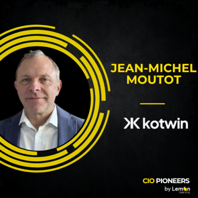 Conduite du changement pilotée par la data & l’IA : Jean-Michel Moutot, fondateur de Kotwin cover
