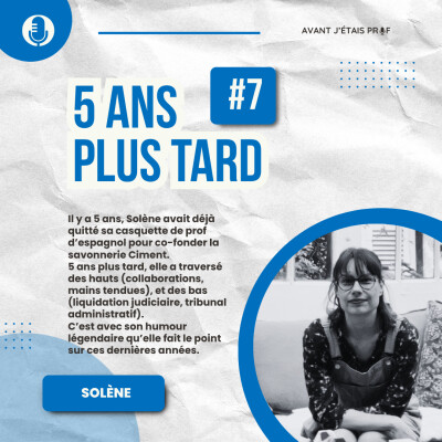 5 ans plus tard : Solène a vécu des hauts et des bas avec les savons Ciment cover