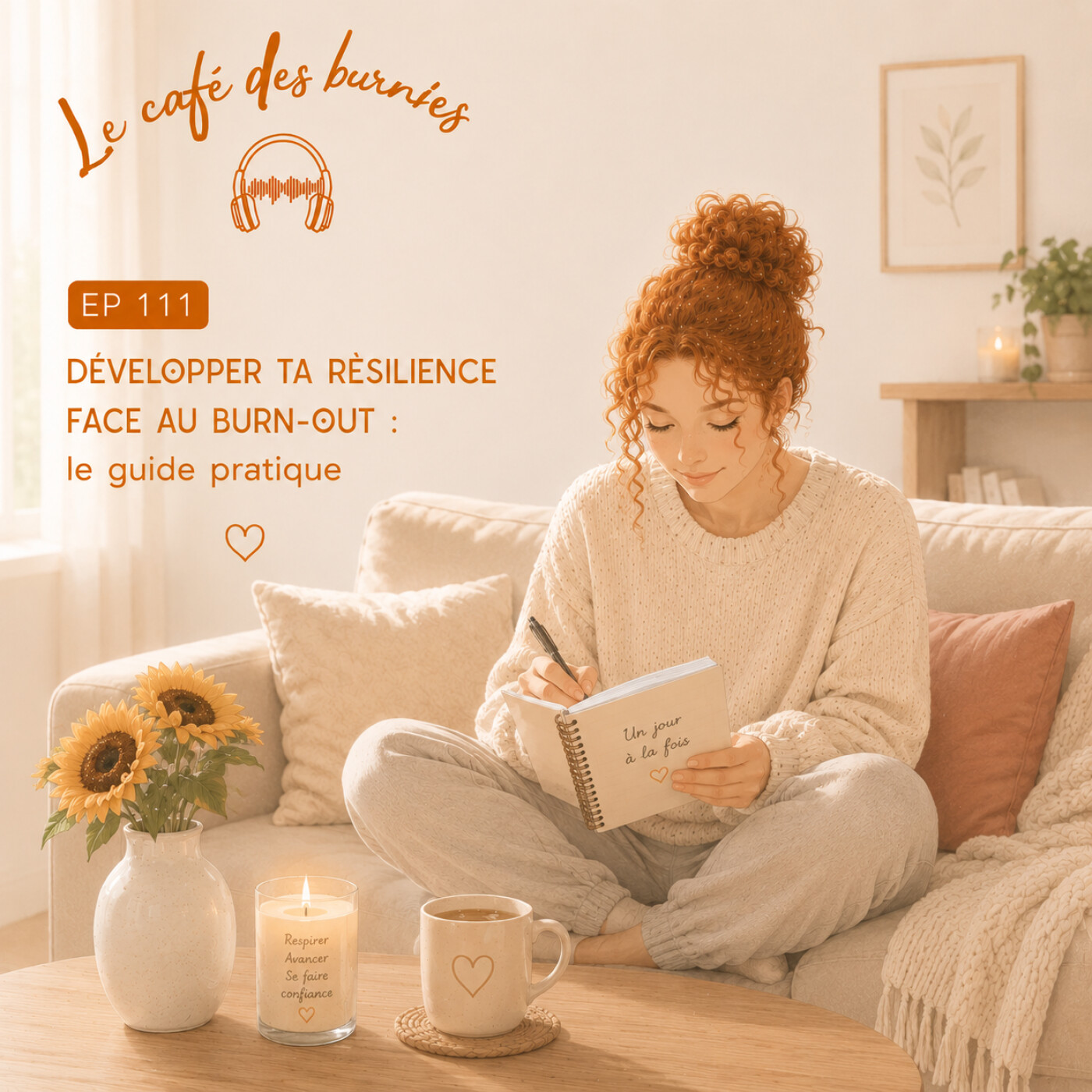 EP 111 DÉVELOPPER TA RÉSILIENCE FACE AU BURN-OUT :  le guide pratique