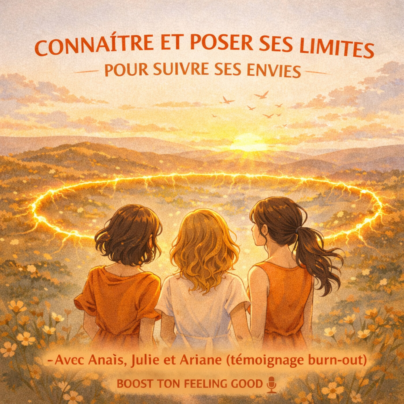 EP 07: CONNAITRE ET POSER SES LIMITES POUR SUIVRE SES ENVIES - Avec Anaïs, Julie et Ariane (témoignage burn-out)