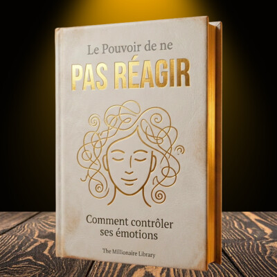 Le Pouvoir de ne PAS RÉAGIR Comment contrôler ses Émotions (Livre Audio Français) cover