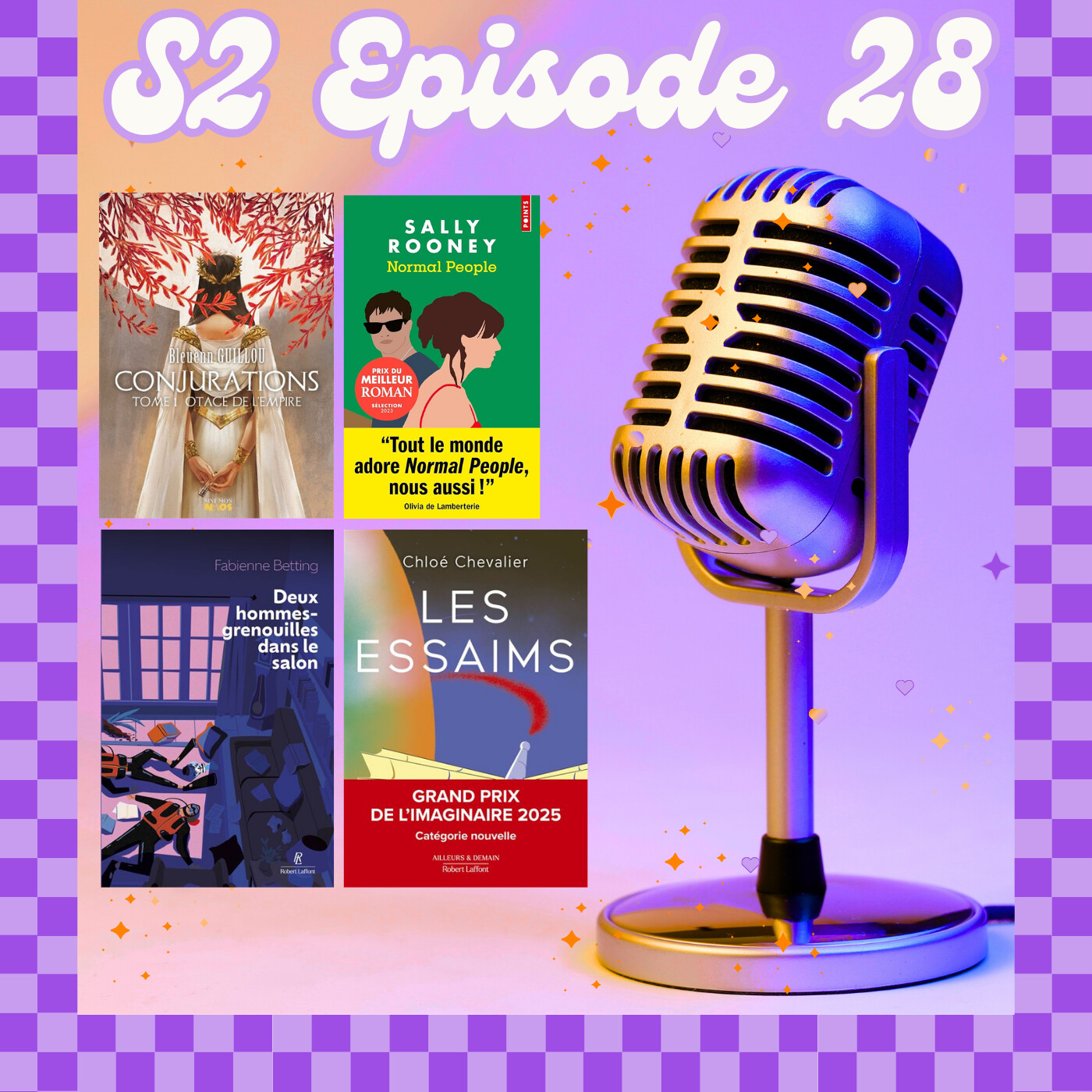 S2 Ep.28 - 4 recos en vrac: romance, fantasy, SF et cosy mystery episode artwork