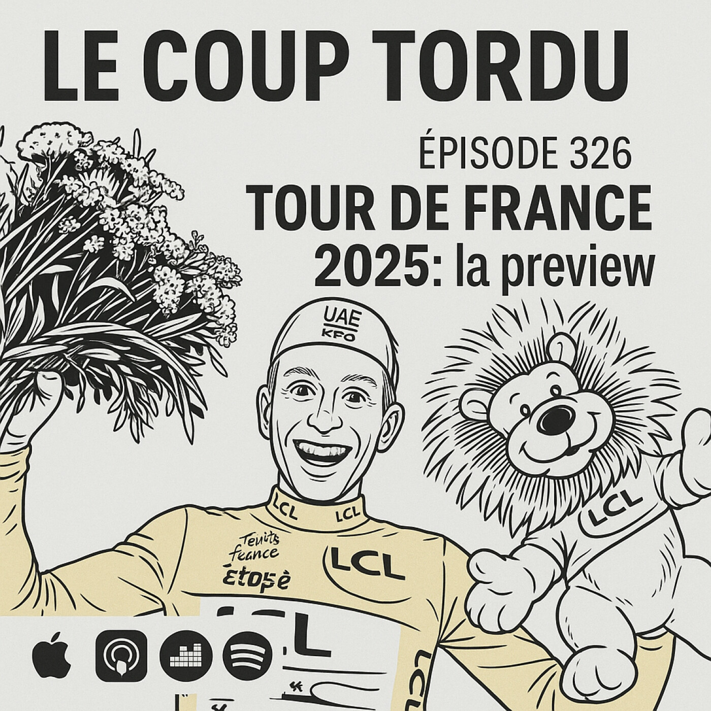 COUP TORDU 326 : TOUR DE FRANCE 2025 ! ETAPE 6, LA PREVIEW episode artwork