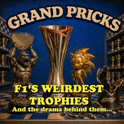 The Grand Pricks Culture Files: F1’s Weirdest Trophies & the Drama Behind Them cover