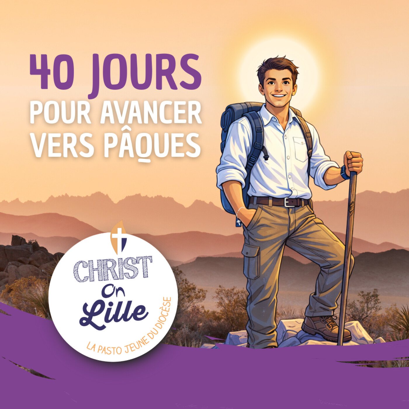Le Carême avec Christ On Lille cover art