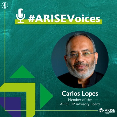 Economic insights for Africa's development | Carlos Lopes - ARISE Voices - Ep. 6 cover