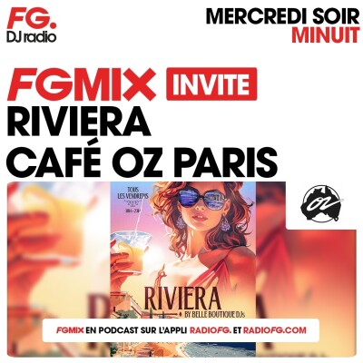 FG MIX INVITE : RIVIERA @ CAFÉ OZ ROOFTOP by BELLE BOUTIQUE cover