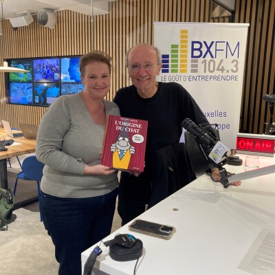 Podcast - Philippe Geluck - BD L'originie du Chat cover
