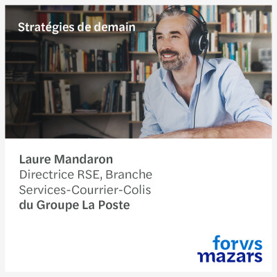 S01 - EP03 : Laure Mandaron, Directrice RSE, Branche Services-Courrier-Colis du Groupe La Poste cover