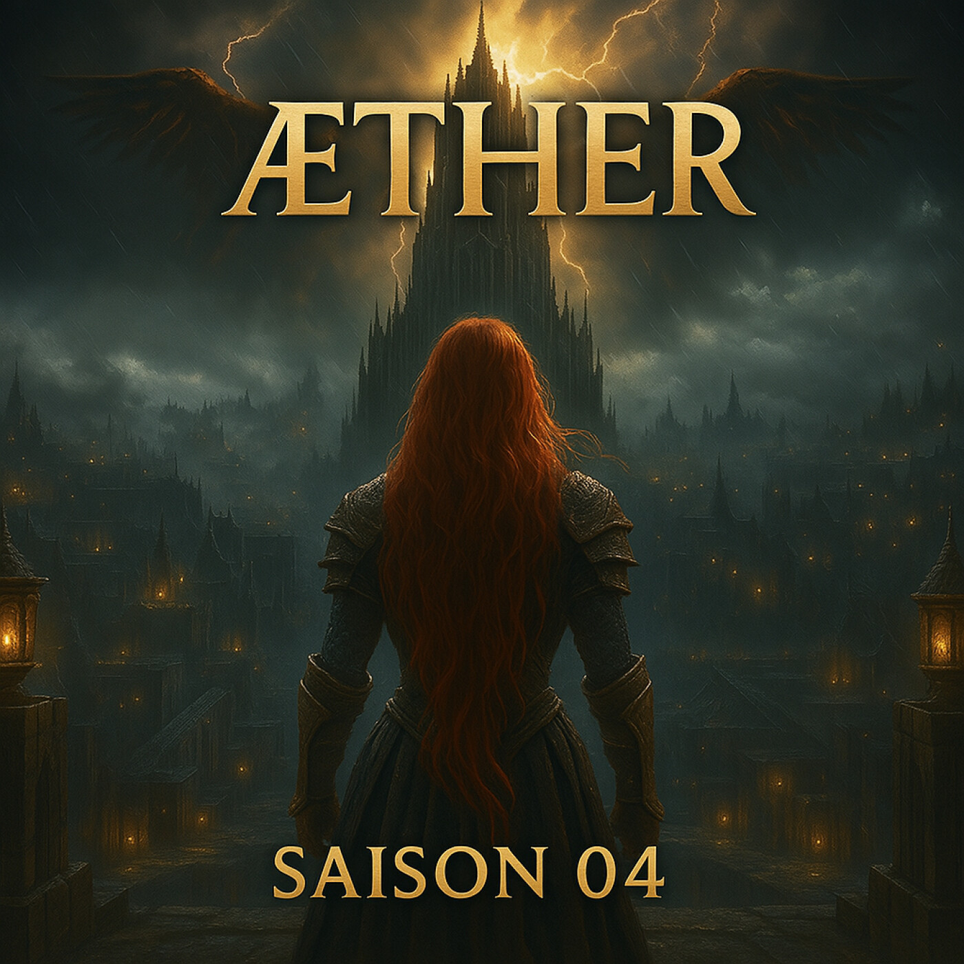 Æther : fiction audio fantastique & humour - la saga sonore mêlant enquête, suspense, rire et aventure - Univers fantasy et Steampunk