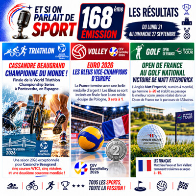 Et si on parlait de sport - Émission - N°168 Résultats cover