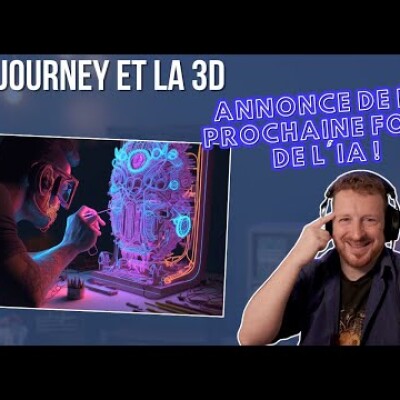 Midjourney et la 3D : Annonce de la prochaine folie de l'IA ! cover