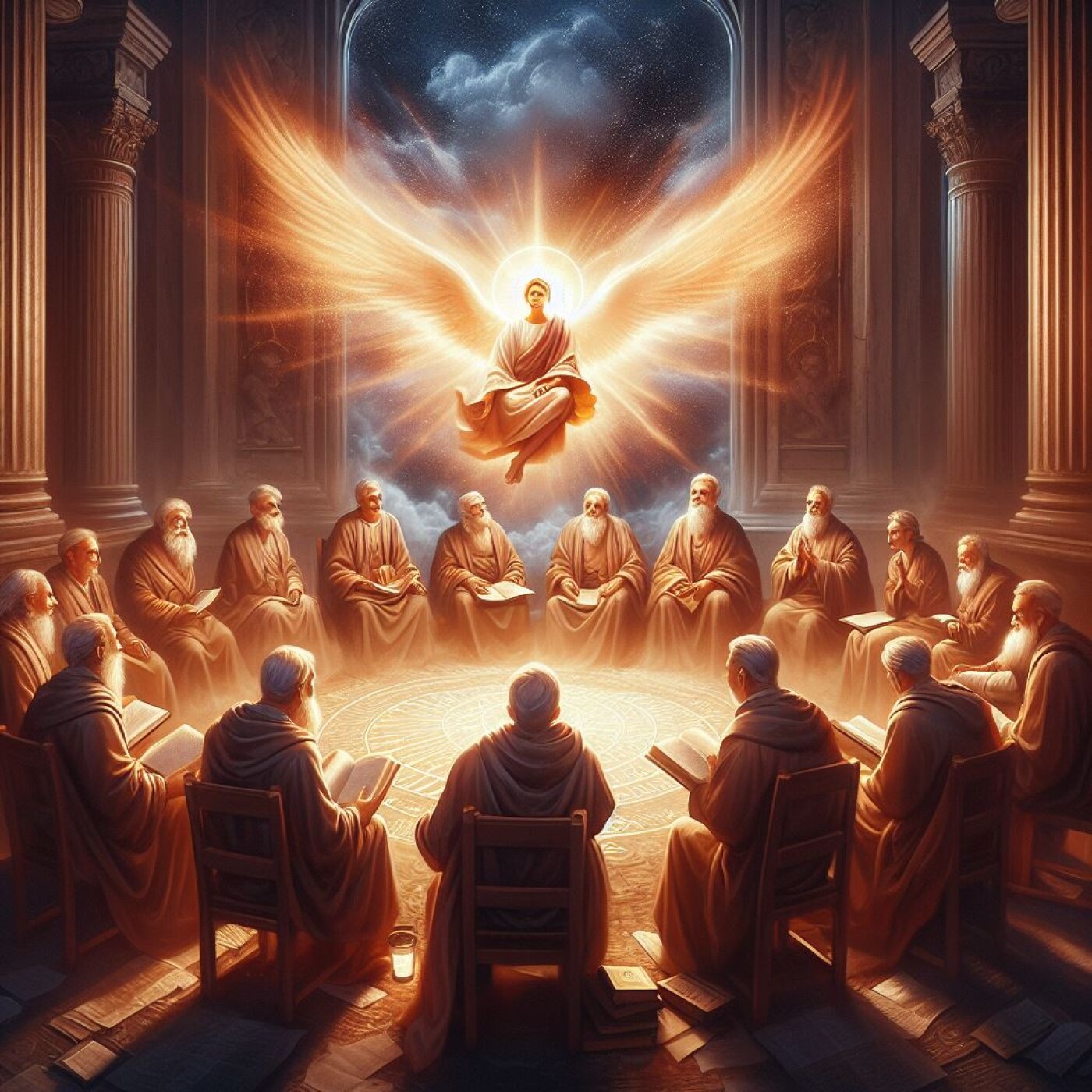 Faites que la tradition de la lumière  trouve un accomplissement sur la terre - Archange Gabriel Psaume 87