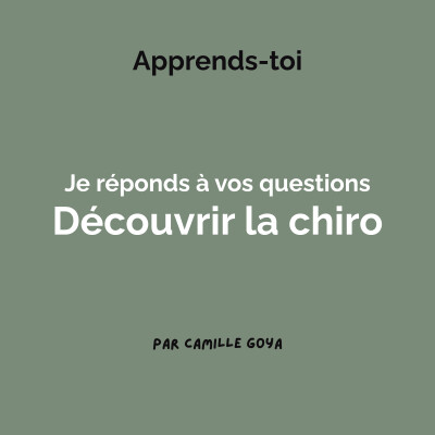 Découvrir la chiro : je réponds à vos questions cover