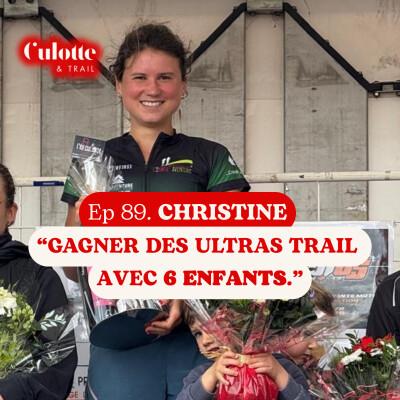 [EXTRAIT] CHRISTINE DE GELOES "GAGNER DES ULTRAS TRAIL AVEC SIX ENFANTS" cover