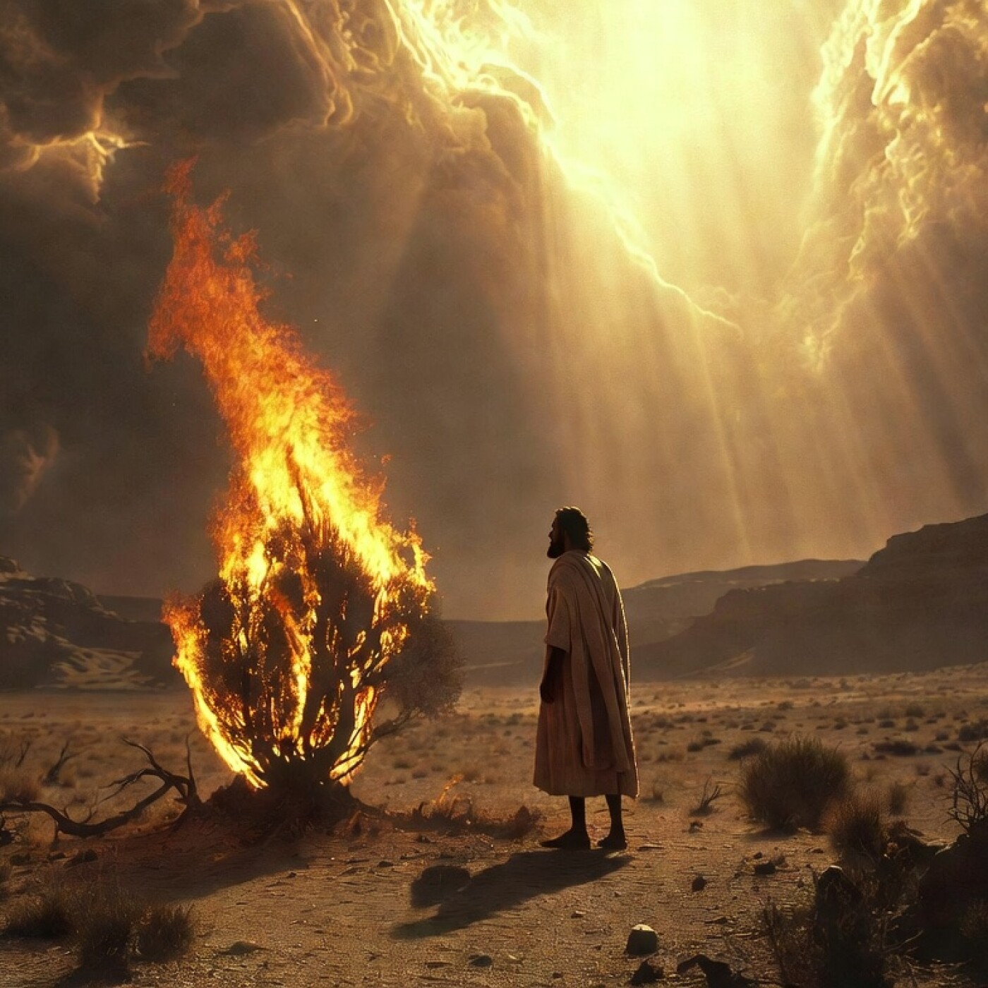 Exode chapitre 3   L'Appel de Moïse et la Révélation du Buisson Ardent episode artwork