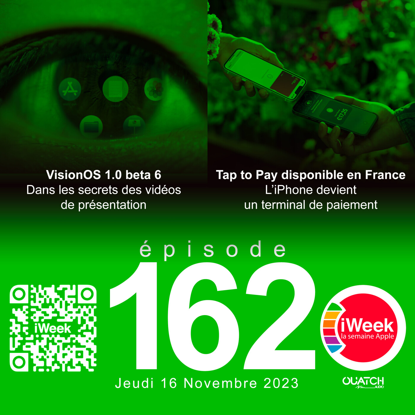 cover of episode Vision Pro, un peu plus proche du lancement, et Tap to Pay dispo en France