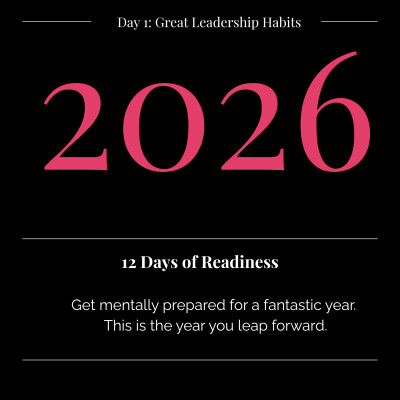 2026 Readiness Day 1 - Lead Your 2026 with Great Leadership Habits cover