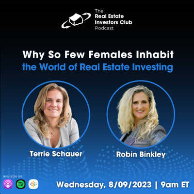 Where The Ladies At? Learn Why So Few Females Inhabit the World of Real Estate Investing with Robin Binkly cover