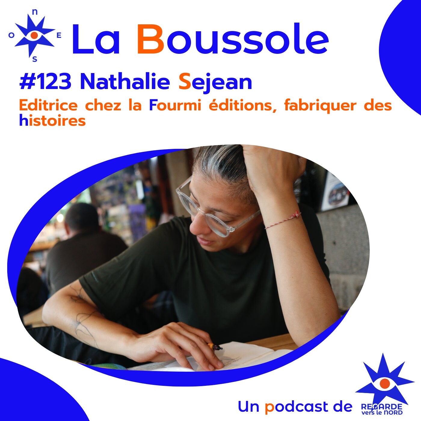 #123 Nathalie Sejean, éditrice chez la Fourmi éditions, fabriquer des histoires