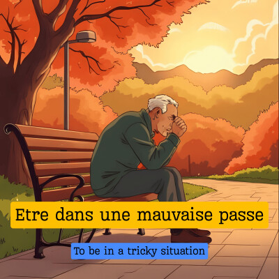 Etre dans une mauvaise passe cover