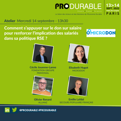 Microdon - Comment s’appuyer sur le don sur salaire pour renforcer l’implication des salariés dans sa politique RSE ? cover