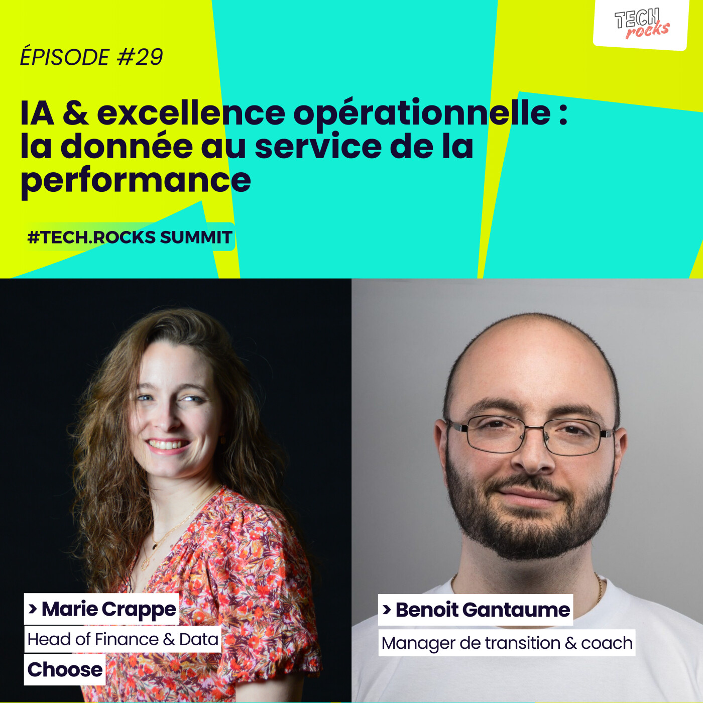 IA & excellence opérationnelle : la donnée au service de la performance - Marie CRAPPE (Choose) & Benoit GANTAUME